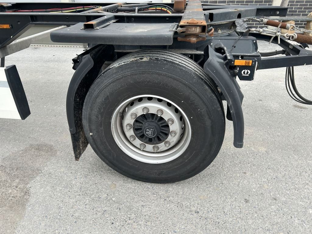 Krone 2 Achswechselfahrgestell, Typ: AZW 18 eL3B9 - Remolque portacontenedore/ Intercambiable: foto 5 Krone 2 Achswechselfahrgestell, Typ: AZW 18 eL3B9 - Remolque portacontenedore/ Intercambiable: foto 5