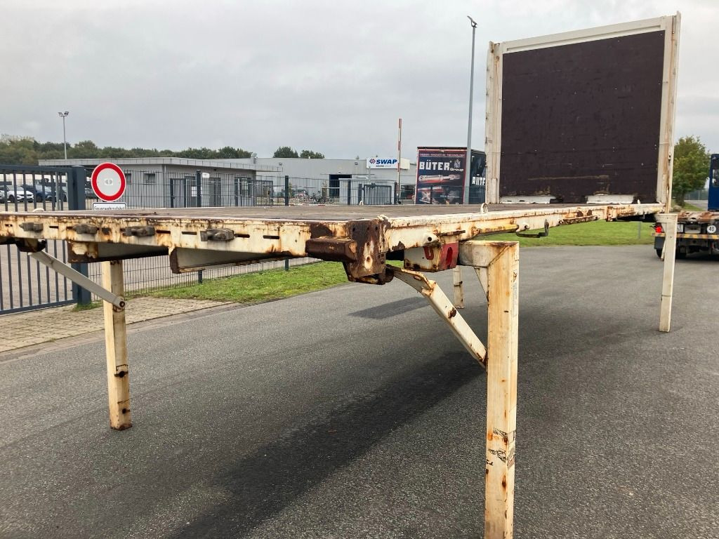 Krone Wechselbrücke Pritsche - Carrocería abierta: foto 2 Krone Wechselbrücke Pritsche - Carrocería abierta: foto 2