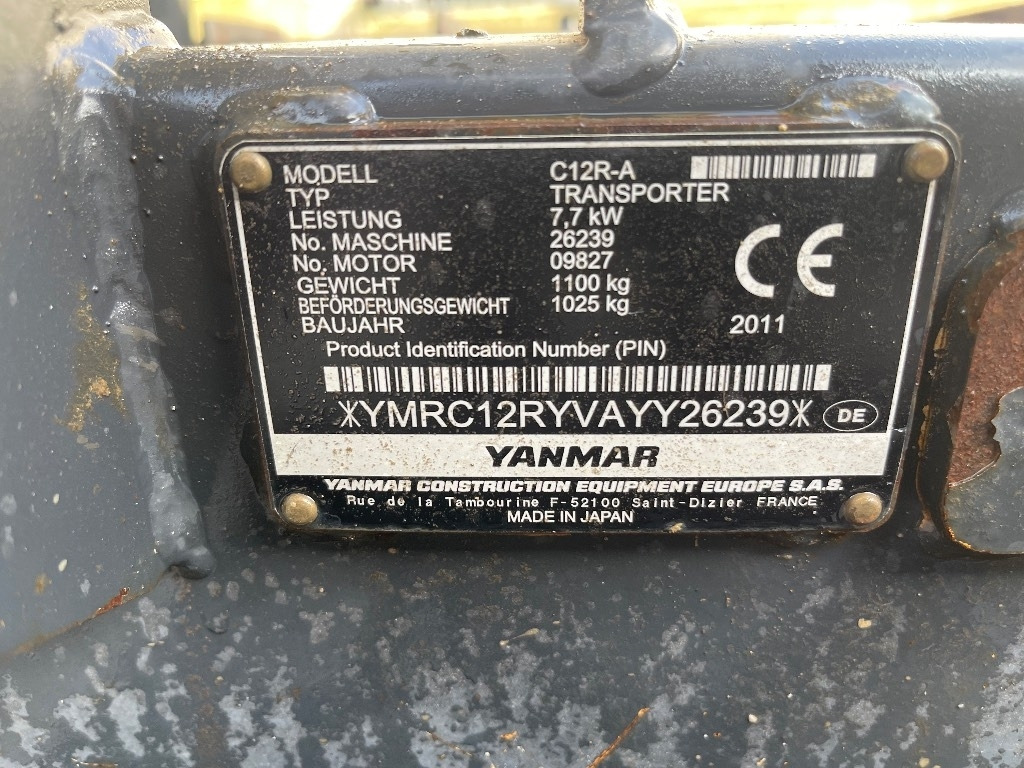 Yanmar C 12 R - Minidumper: foto 5 Yanmar C 12 R - Minidumper: foto 5