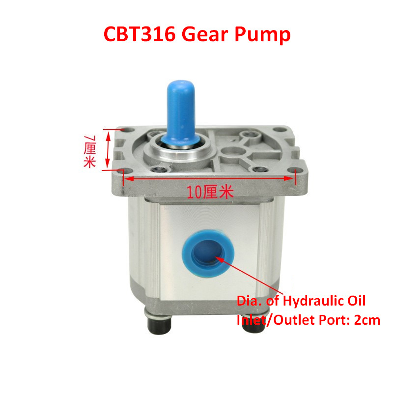Bomba hidráulica para Cargadora de ruedas nuevo Qingdao Promising Hydraulic Gear Pumps for China Loader: foto 8