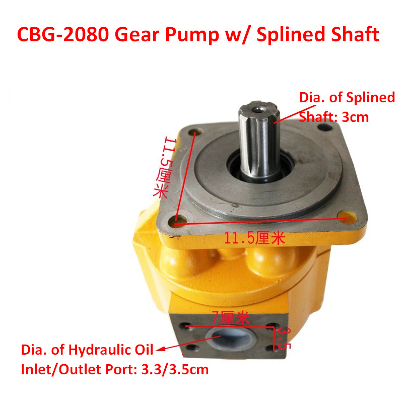 Bomba hidráulica para Cargadora de ruedas nuevo Qingdao Promising Hydraulic Gear Pumps for China Loader: foto 13
