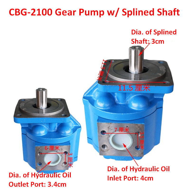 Bomba hidráulica para Cargadora de ruedas nuevo Qingdao Promising Hydraulic Gear Pumps for China Loader: foto 12