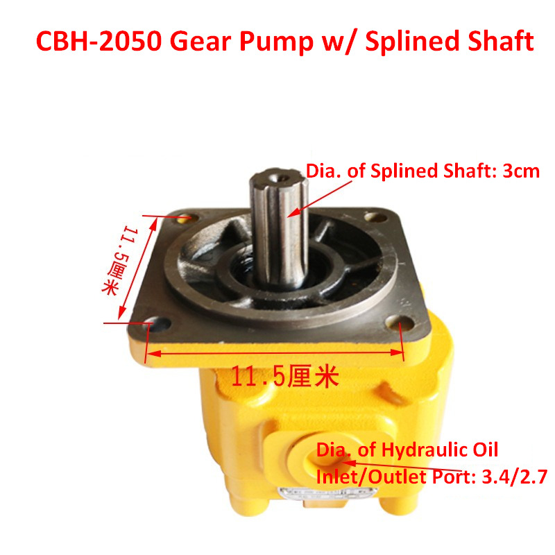 Bomba hidráulica para Cargadora de ruedas nuevo Qingdao Promising Hydraulic Gear Pumps for China Loader: foto 10