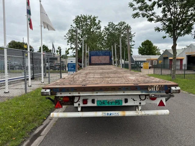 Krone SD Flatbed met rongen 41 ton standard chassis - Semirremolque plataforma/ Caja abierta: foto 5 Krone SD Flatbed met rongen 41 ton standard chassis - Semirremolque plataforma/ Caja abierta: foto 5