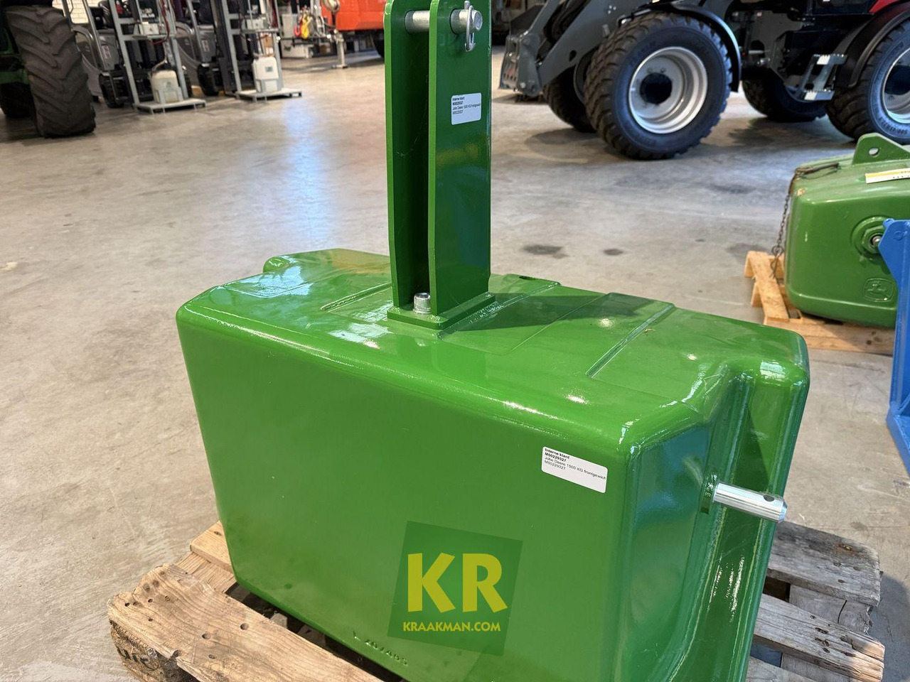 1500 KG John Deere - Contrapeso: foto 2 1500 KG John Deere - Contrapeso: foto 2