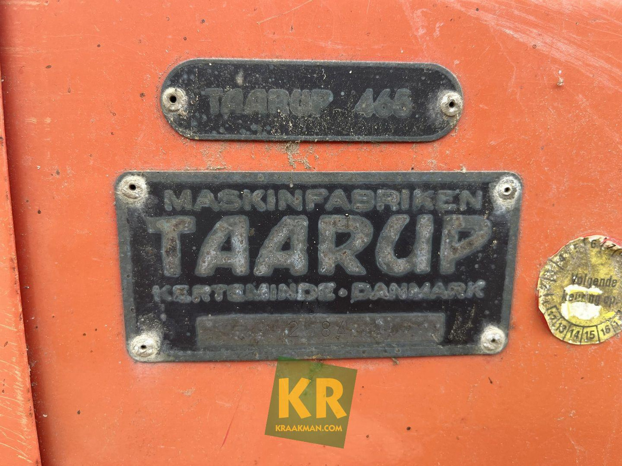 465 Taarup - Remolque autocargador: foto 5 465 Taarup - Remolque autocargador: foto 5