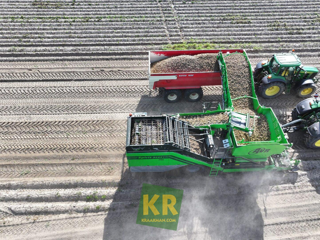 AVR Spirit 9200 aardappelrooier - Cosechadora de patatas: foto 5 AVR Spirit 9200 aardappelrooier - Cosechadora de patatas: foto 5