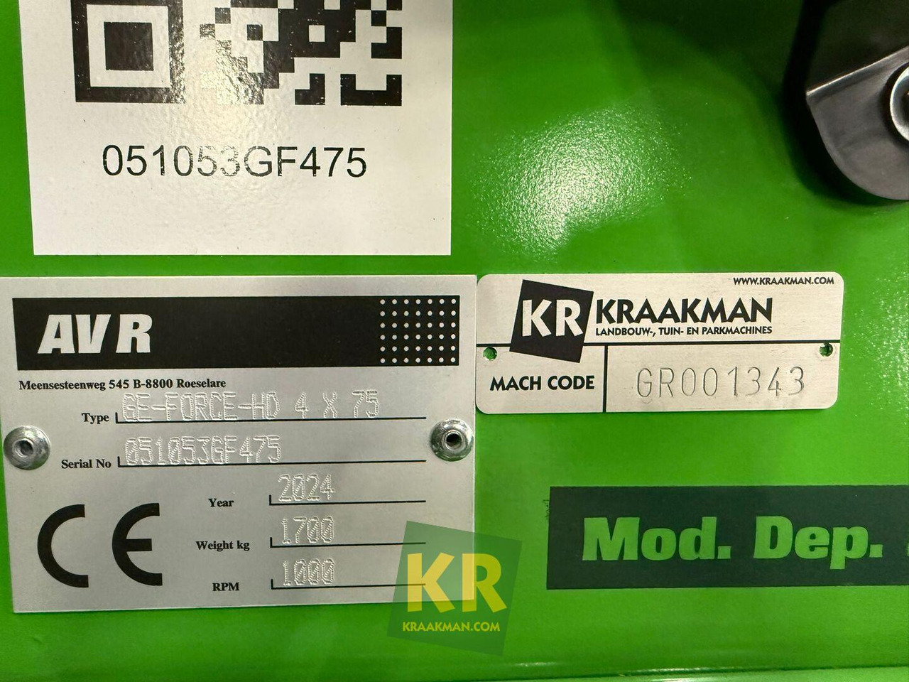 GE Force AVR  - Equipo para trabajo del suelo: foto 5 GE Force AVR  - Equipo para trabajo del suelo: foto 5