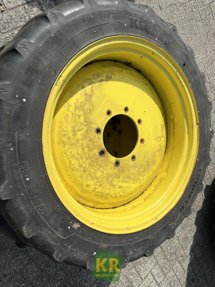 Kleber 270/95R32 Cropker  - Rueda completa para Maquinaria agrícola: foto 1 Kleber 270/95R32 Cropker  - Rueda completa para Maquinaria agrícola: foto 1
