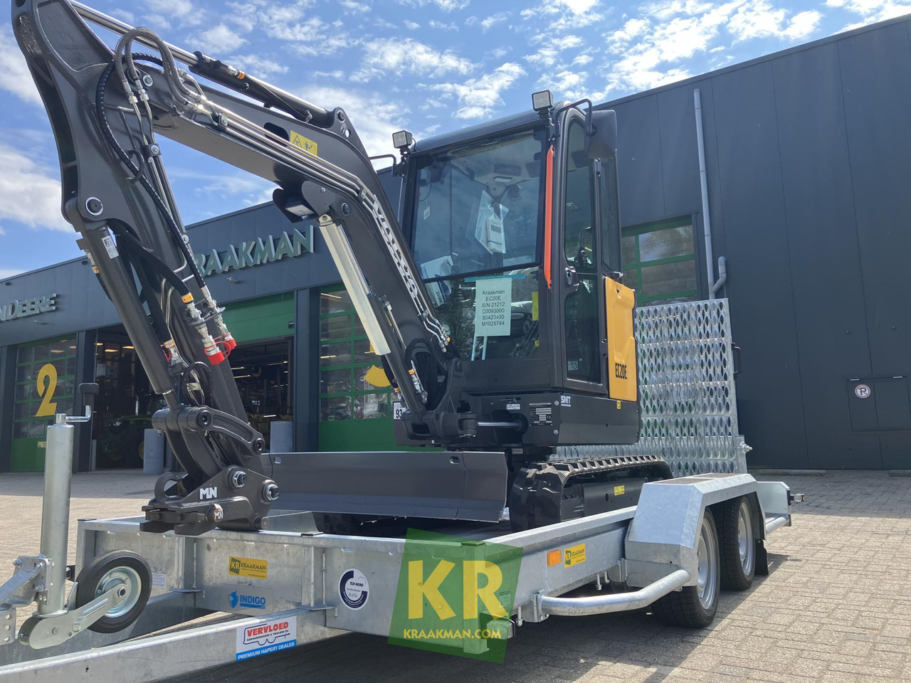 Overig Hapert - Remolque porta maquinaria: foto 1 Overig Hapert - Remolque porta maquinaria: foto 1