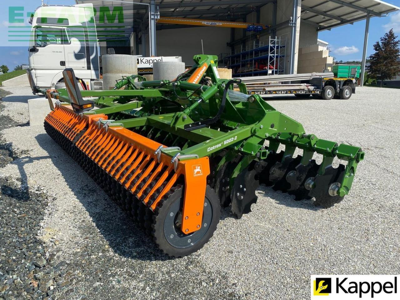 Amazone catros+ 5002-2 kompaktscheibenegge - Rastras: foto 3 Amazone catros+ 5002-2 kompaktscheibenegge - Rastras: foto 3