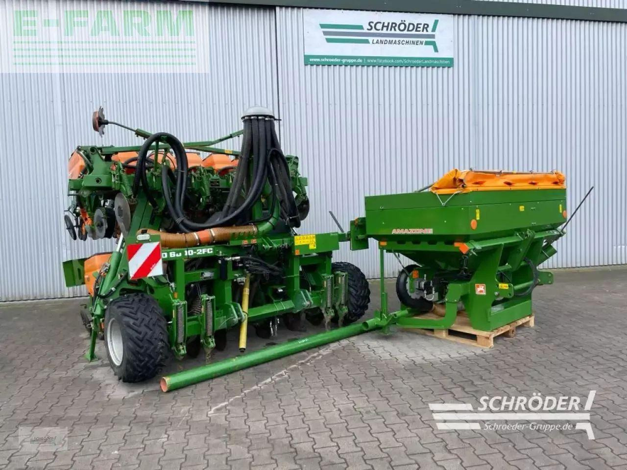 Amazone ed 6000-2fc + fronttank - Sembradora de precisión: foto 1 Amazone ed 6000-2fc + fronttank - Sembradora de precisión: foto 1