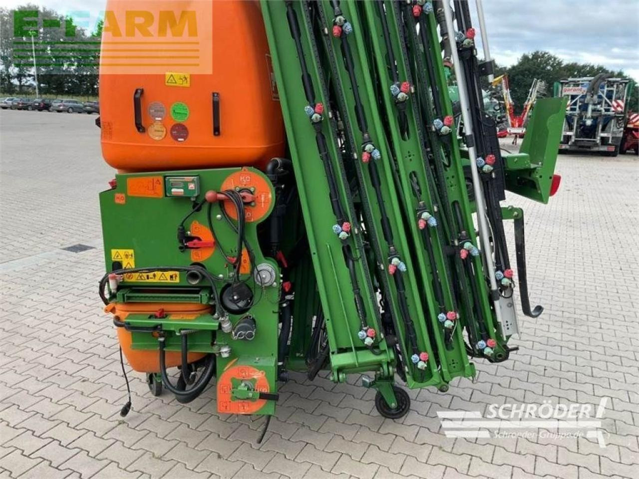 Pulverizador arrastrado Amazone uf 1801 / ft 1001: foto 7 Pulverizador arrastrado Amazone uf 1801 / ft 1001: foto 7