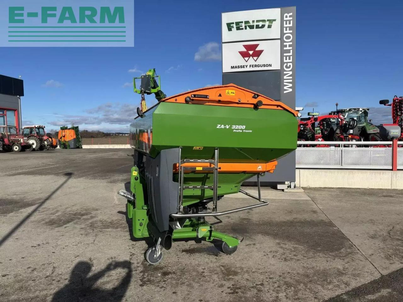 Amazone za-v 3200 profis tronic - Esparcidor de fertilizantes: foto 4 Amazone za-v 3200 profis tronic - Esparcidor de fertilizantes: foto 4