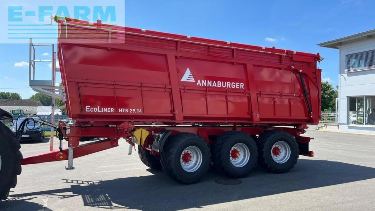 Annaburger hts 29g.14 tridem - Remolque volquete agrícola: foto 1 Annaburger hts 29g.14 tridem - Remolque volquete agrícola: foto 1