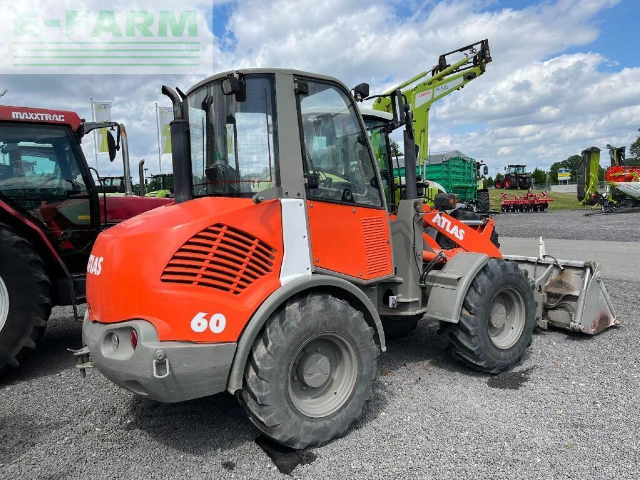 Atlas ar 60, radlader, hydr. klapp- schaufel, paletten - Miniexcavadora: foto 4 Atlas ar 60, radlader, hydr. klapp- schaufel, paletten - Miniexcavadora: foto 4
