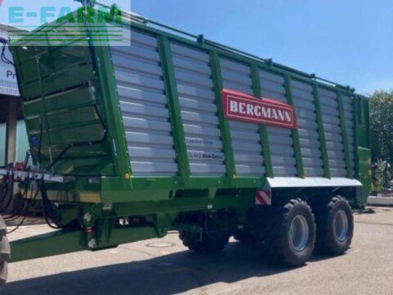 Bergmann htw 45 mit laderaumabdeckung - Remolque agrícola: foto 1 Bergmann htw 45 mit laderaumabdeckung - Remolque agrícola: foto 1