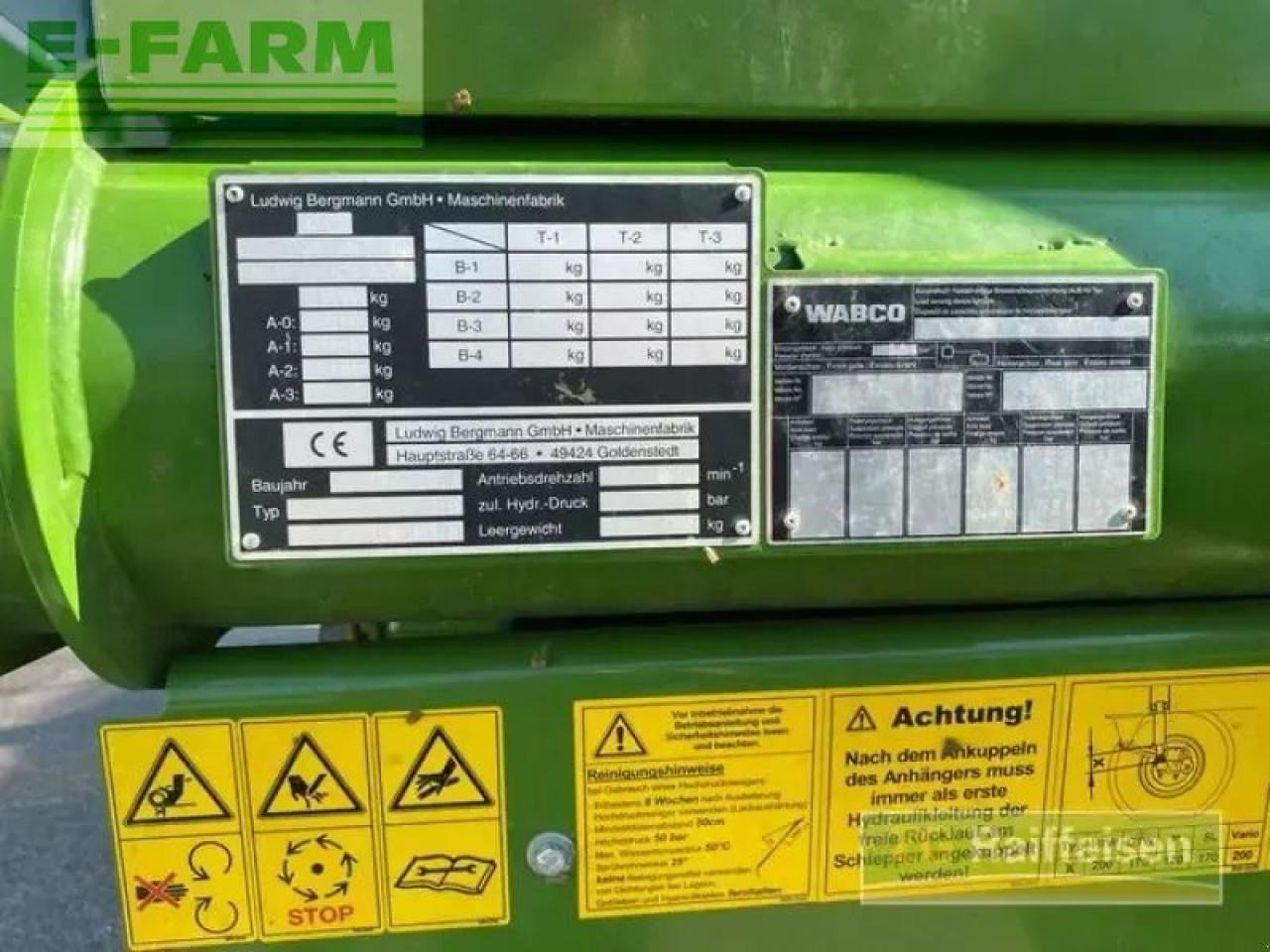 Remolque autocargador Bergmann l. carex390k: foto 13 Remolque autocargador Bergmann l. carex390k: foto 13