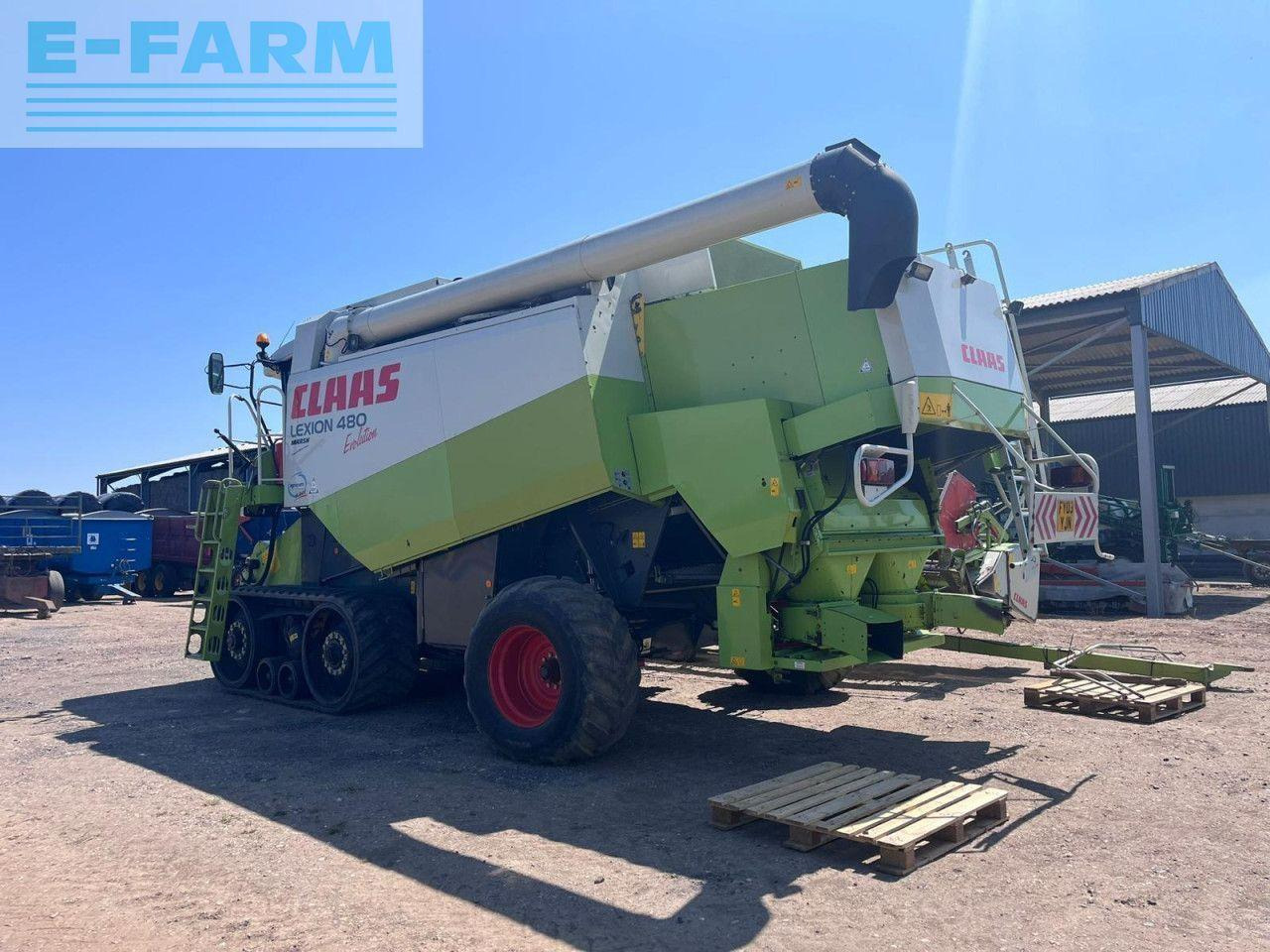 CLAAS LEXION 480 EVOLUTION TT - Cosechadora de granos: foto 4 CLAAS LEXION 480 EVOLUTION TT - Cosechadora de granos: foto 4