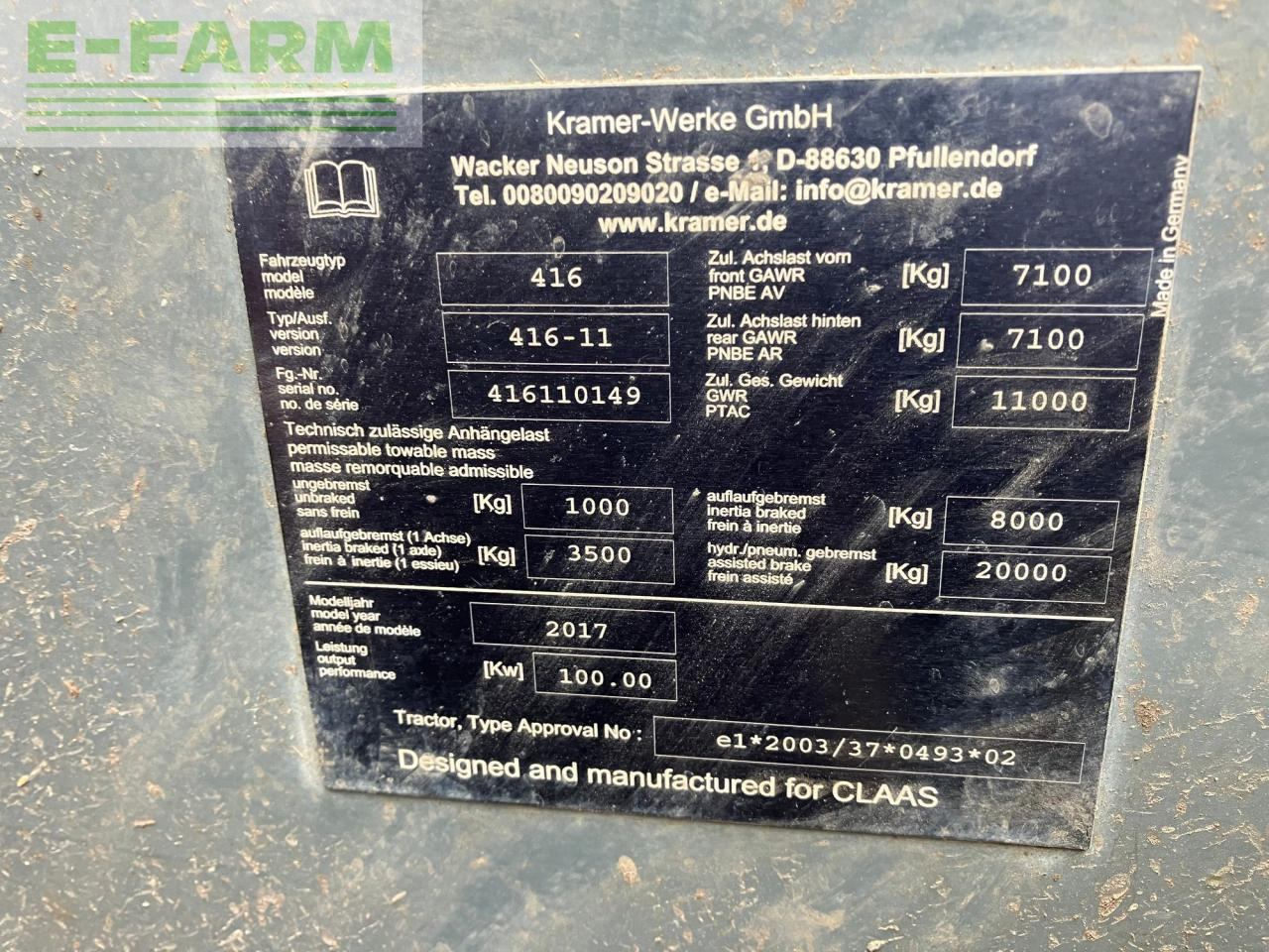 CLAAS Scorpion 7044 - Manipulador telescópico: foto 5 CLAAS Scorpion 7044 - Manipulador telescópico: foto 5