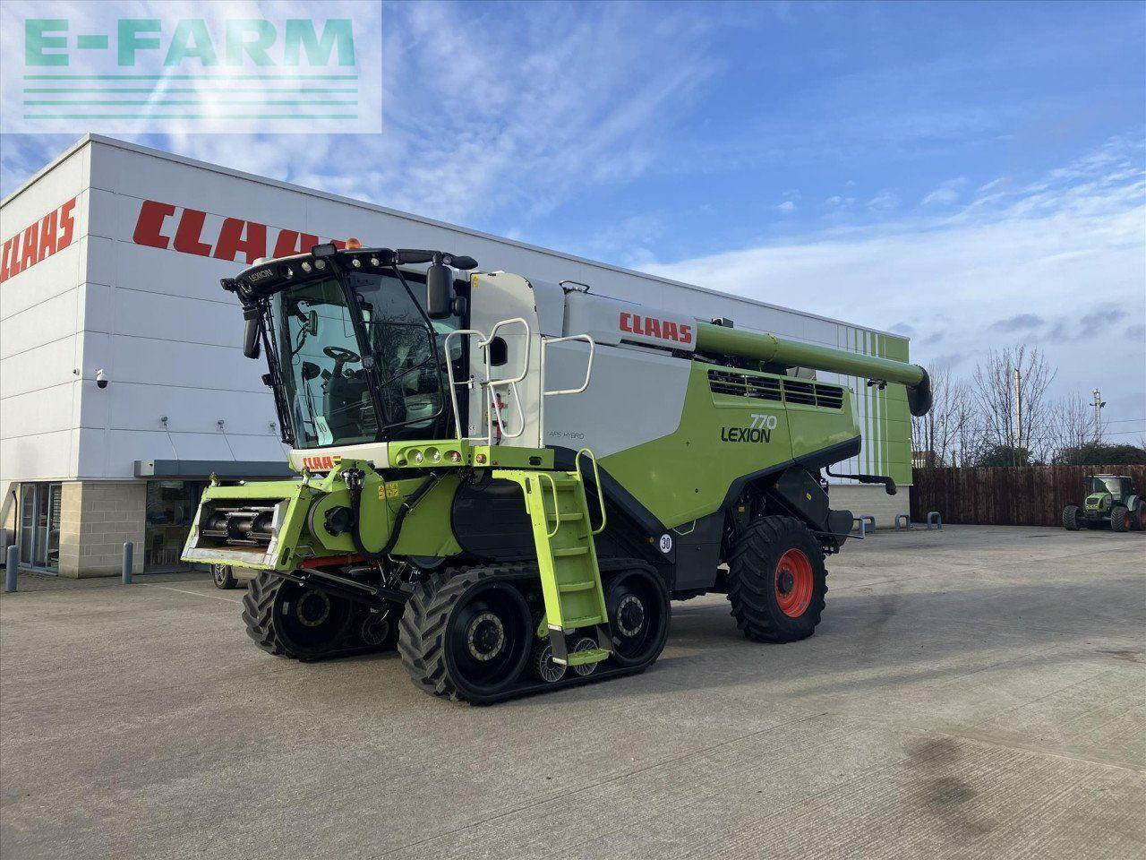 CLAAS USED 2018 LEXION 770TT - Cosechadora de granos: foto 1 CLAAS USED 2018 LEXION 770TT - Cosechadora de granos: foto 1