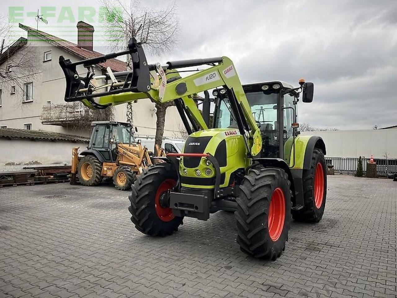 CLAAS ares 617 atz + claas fl120 ATZ - Tractor: foto 2 CLAAS ares 617 atz + claas fl120 ATZ - Tractor: foto 2