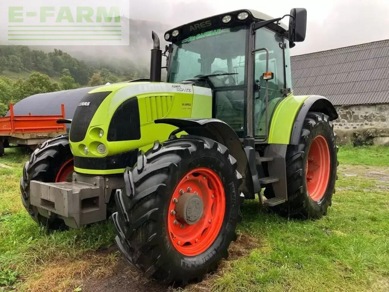 CLAAS ares 657 atz ATZ - Tractor: foto 1 CLAAS ares 657 atz ATZ - Tractor: foto 1