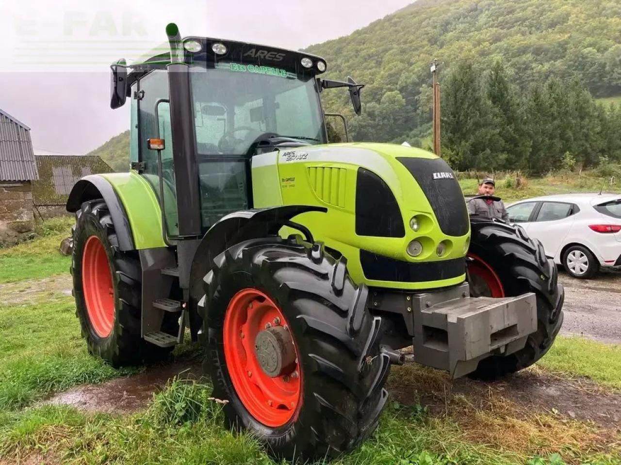 CLAAS ares 657 atz ATZ - Tractor: foto 2 CLAAS ares 657 atz ATZ - Tractor: foto 2
