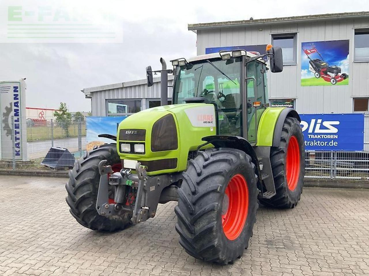 CLAAS ares 816 rz RZ - Tractor: foto 1 CLAAS ares 816 rz RZ - Tractor: foto 1