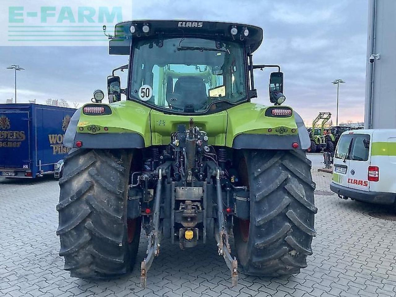 CLAAS arion 550 cmatic CMATIC - Tractor: foto 3 CLAAS arion 550 cmatic CMATIC - Tractor: foto 3