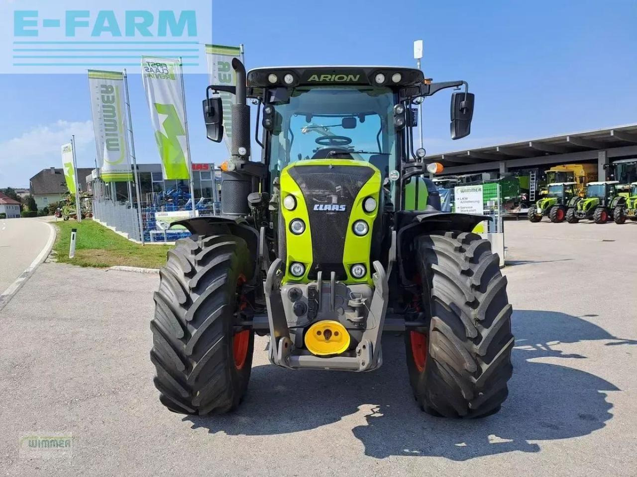 CLAAS arion 550 cmatic CMATIC - Tractor: foto 3 CLAAS arion 550 cmatic CMATIC - Tractor: foto 3