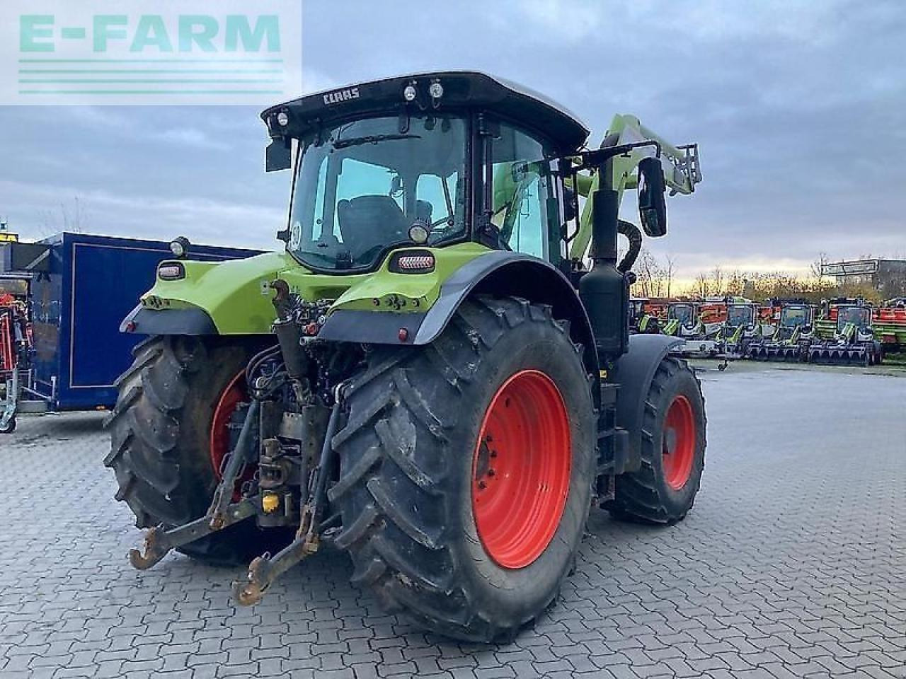 CLAAS arion 550 cmatic CMATIC - Tractor: foto 4 CLAAS arion 550 cmatic CMATIC - Tractor: foto 4