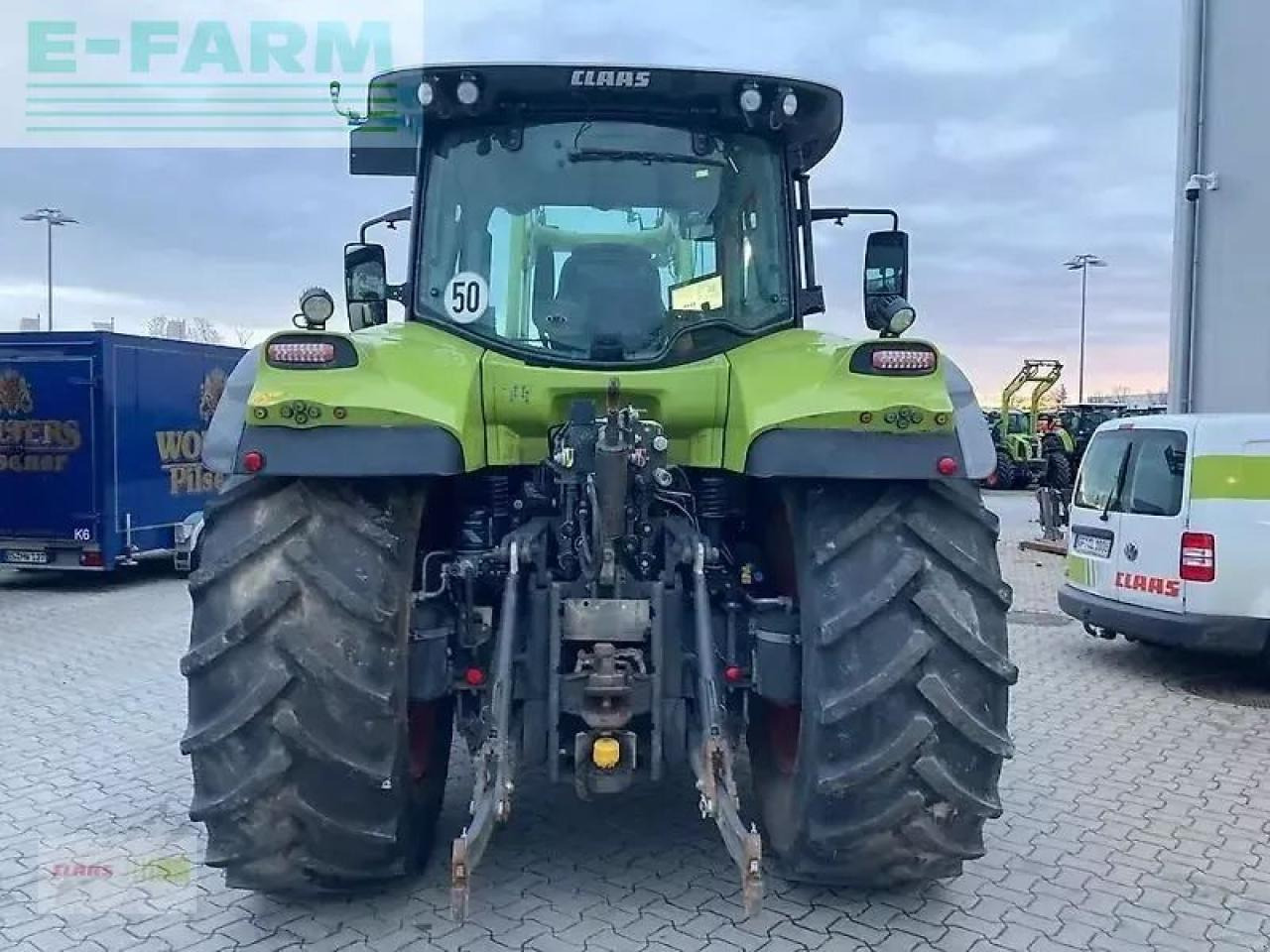 CLAAS arion 550 cmatic CMATIC - Tractor: foto 3 CLAAS arion 550 cmatic CMATIC - Tractor: foto 3