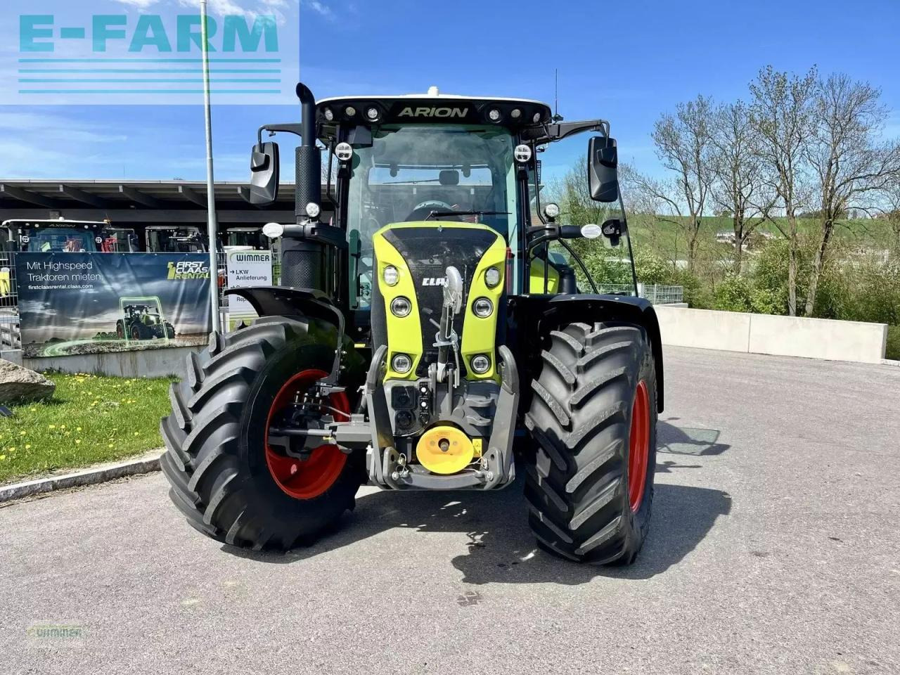 CLAAS arion 550 cmatic cbis CMATIC CEBIS - Tractor: foto 2 CLAAS arion 550 cmatic cbis CMATIC CEBIS - Tractor: foto 2