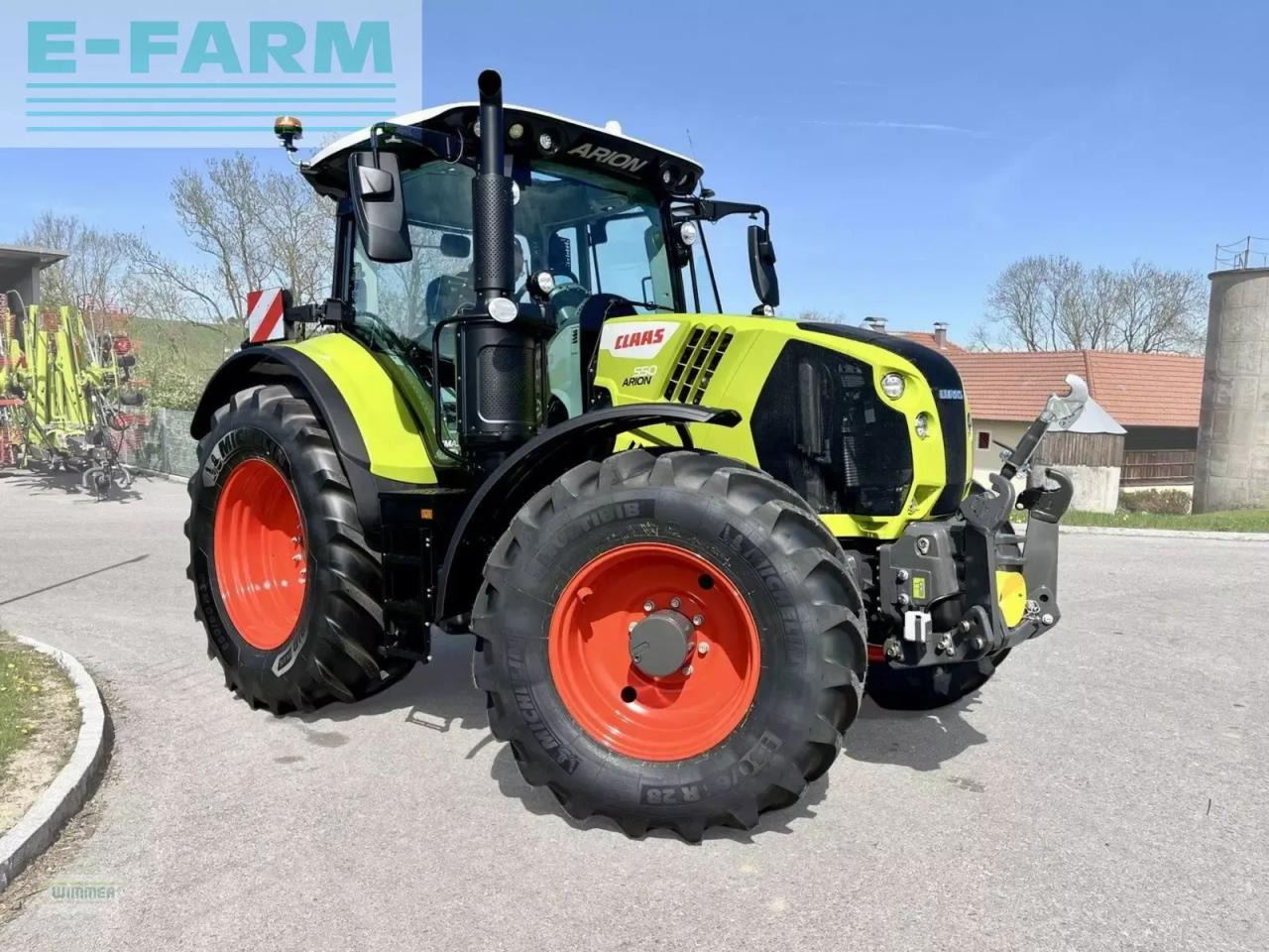 CLAAS arion 550 cmatic cbis / stufenlos (arion 500) CMATIC CEBIS - Tractor: foto 1 CLAAS arion 550 cmatic cbis / stufenlos (arion 500) CMATIC CEBIS - Tractor: foto 1