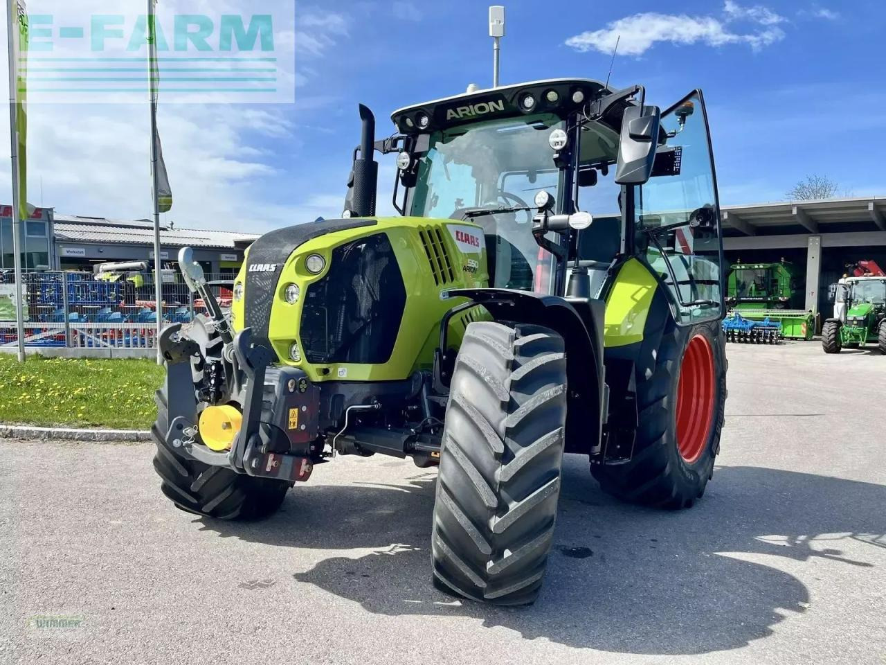 CLAAS arion 550 cmatic cbis / stufenlos (arion 500) CMATIC CEBIS - Tractor: foto 4 CLAAS arion 550 cmatic cbis / stufenlos (arion 500) CMATIC CEBIS - Tractor: foto 4
