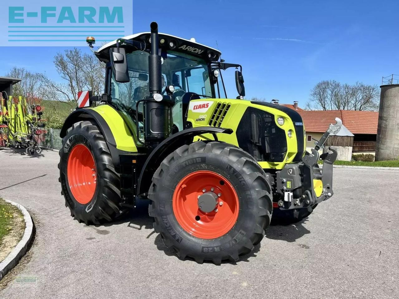 CLAAS arion 550 cmatic cbis / stufenlos (arion 500) CMATIC CEBIS - Tractor: foto 2 CLAAS arion 550 cmatic cbis / stufenlos (arion 500) CMATIC CEBIS - Tractor: foto 2
