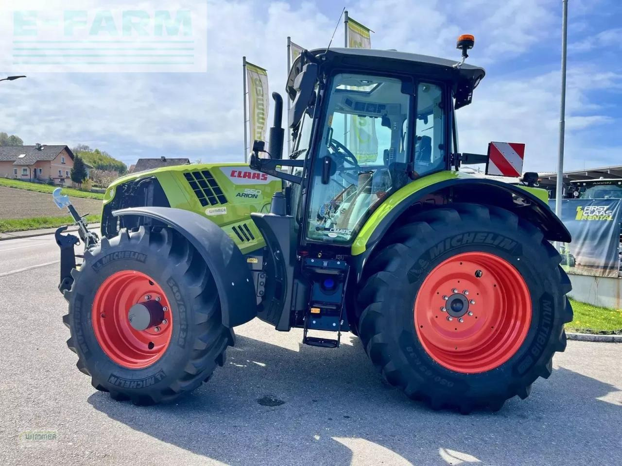 CLAAS arion 550 cmatic cbis / stufenlos (arion 500) CMATIC CEBIS - Tractor: foto 5 CLAAS arion 550 cmatic cbis / stufenlos (arion 500) CMATIC CEBIS - Tractor: foto 5