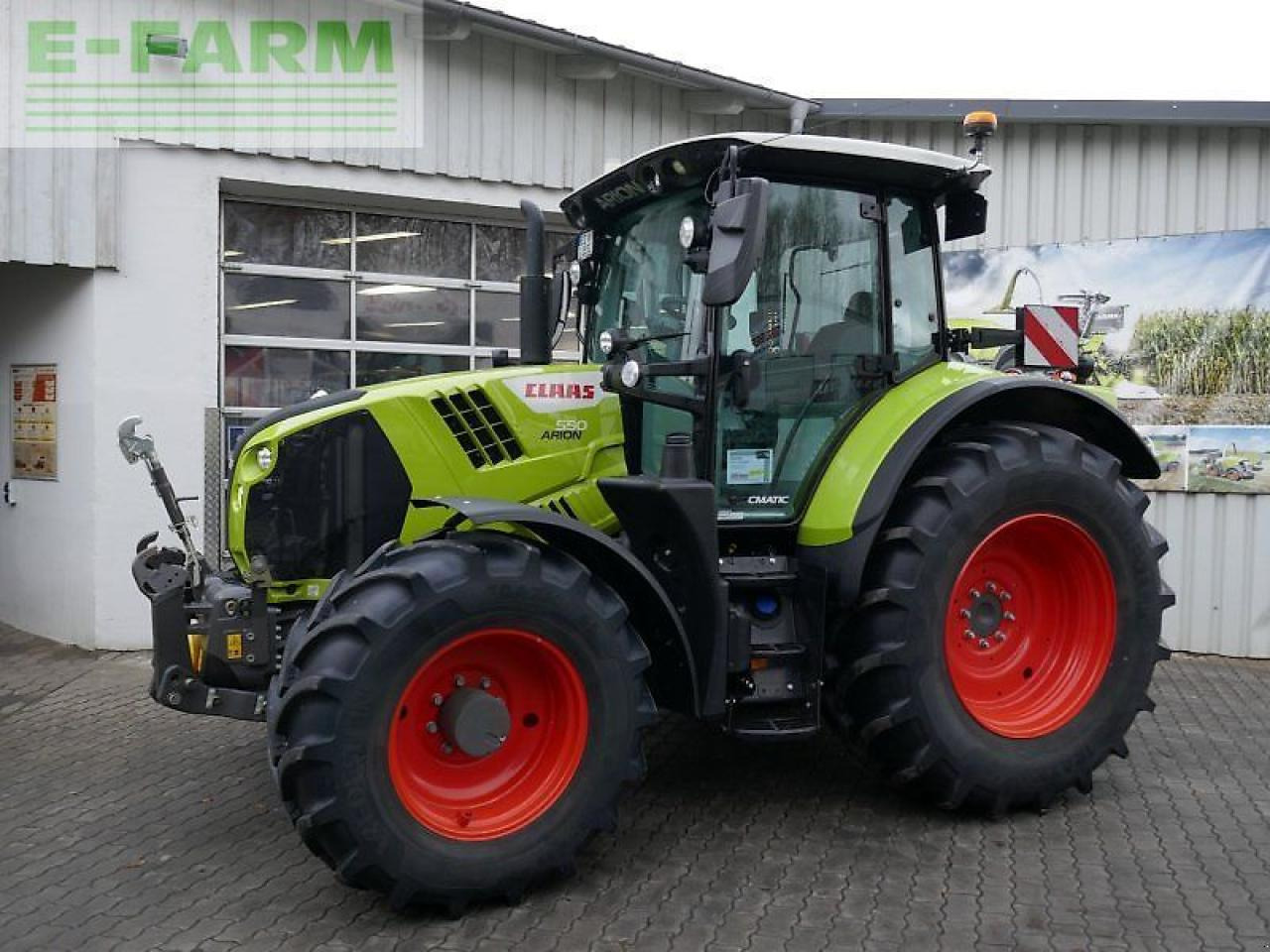 CLAAS arion 550 cmatic cebis CMATIC CEBIS - Tractor: foto 1 CLAAS arion 550 cmatic cebis CMATIC CEBIS - Tractor: foto 1