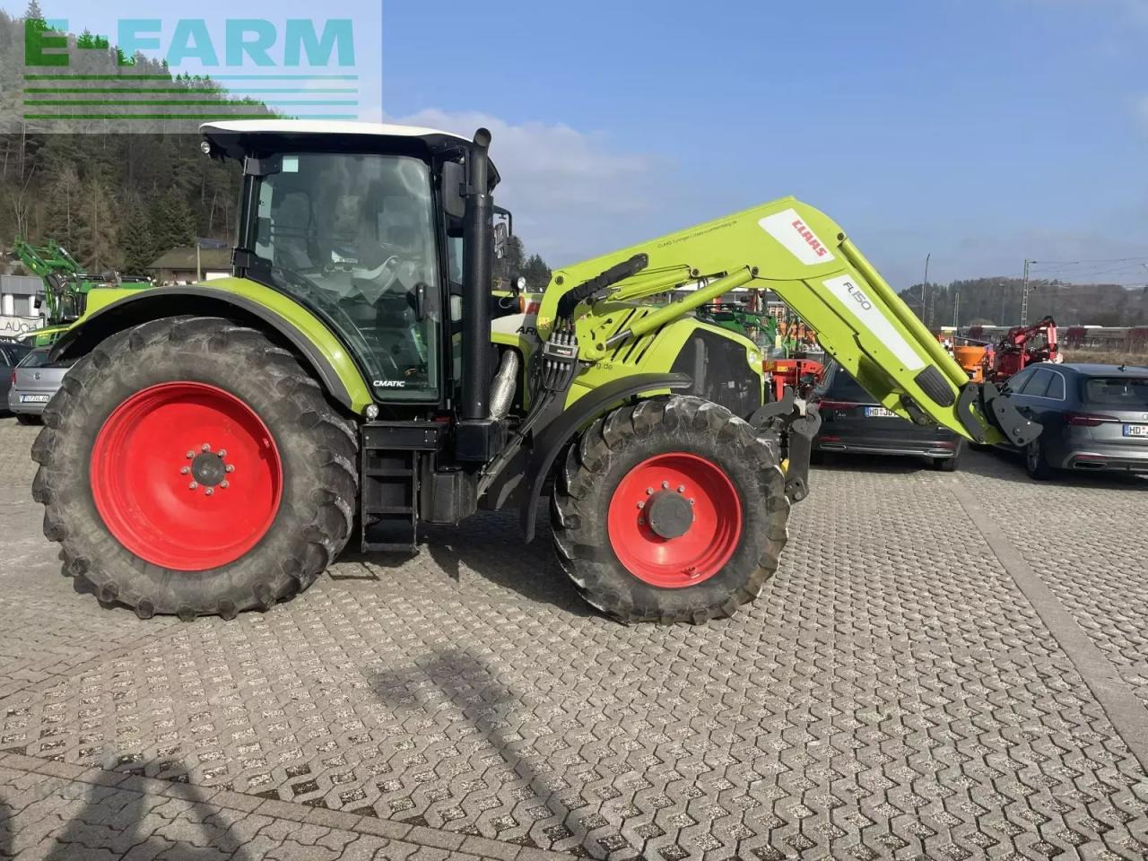 CLAAS arion 650 c-matic cebis CMATIC CEBIS - Tractor: foto 2 CLAAS arion 650 c-matic cebis CMATIC CEBIS - Tractor: foto 2