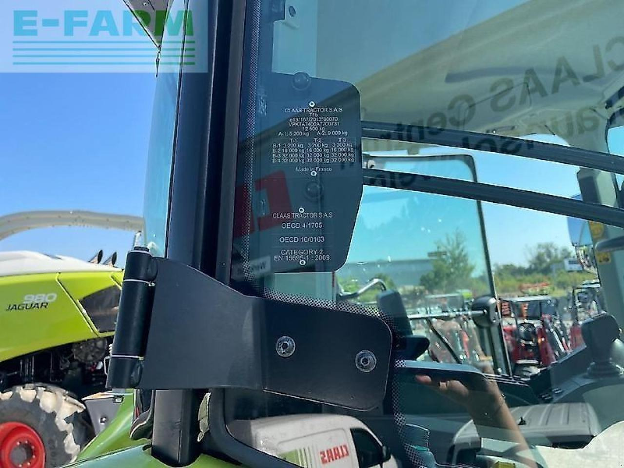 Tractor CLAAS arion 650 cmatic cis+ CMATIC CIS+: foto 11