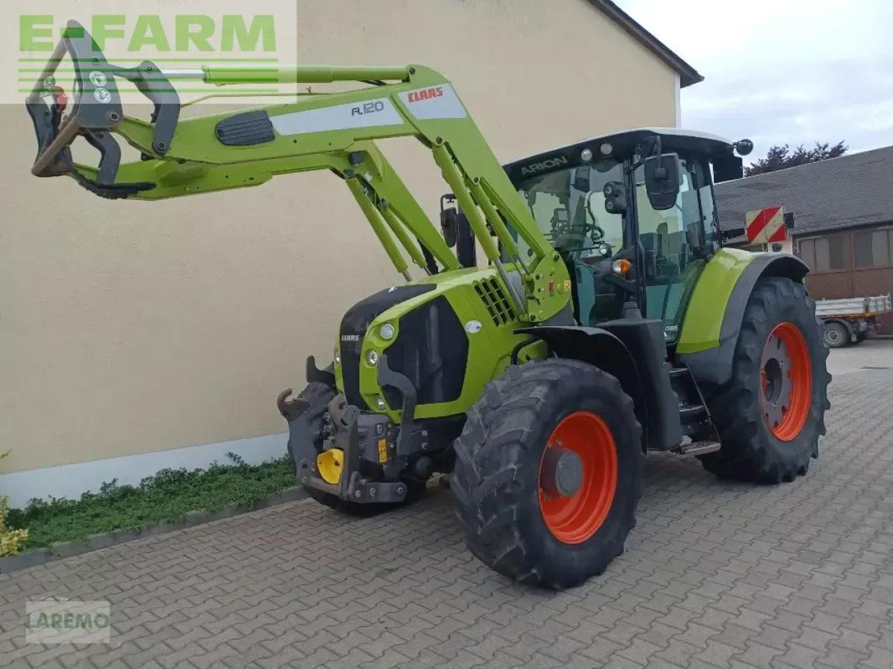 CLAAS arion 650 hexashift cebis + fl 120 HEXASHIFT CEBIS - Tractor: foto 1 CLAAS arion 650 hexashift cebis + fl 120 HEXASHIFT CEBIS - Tractor: foto 1
