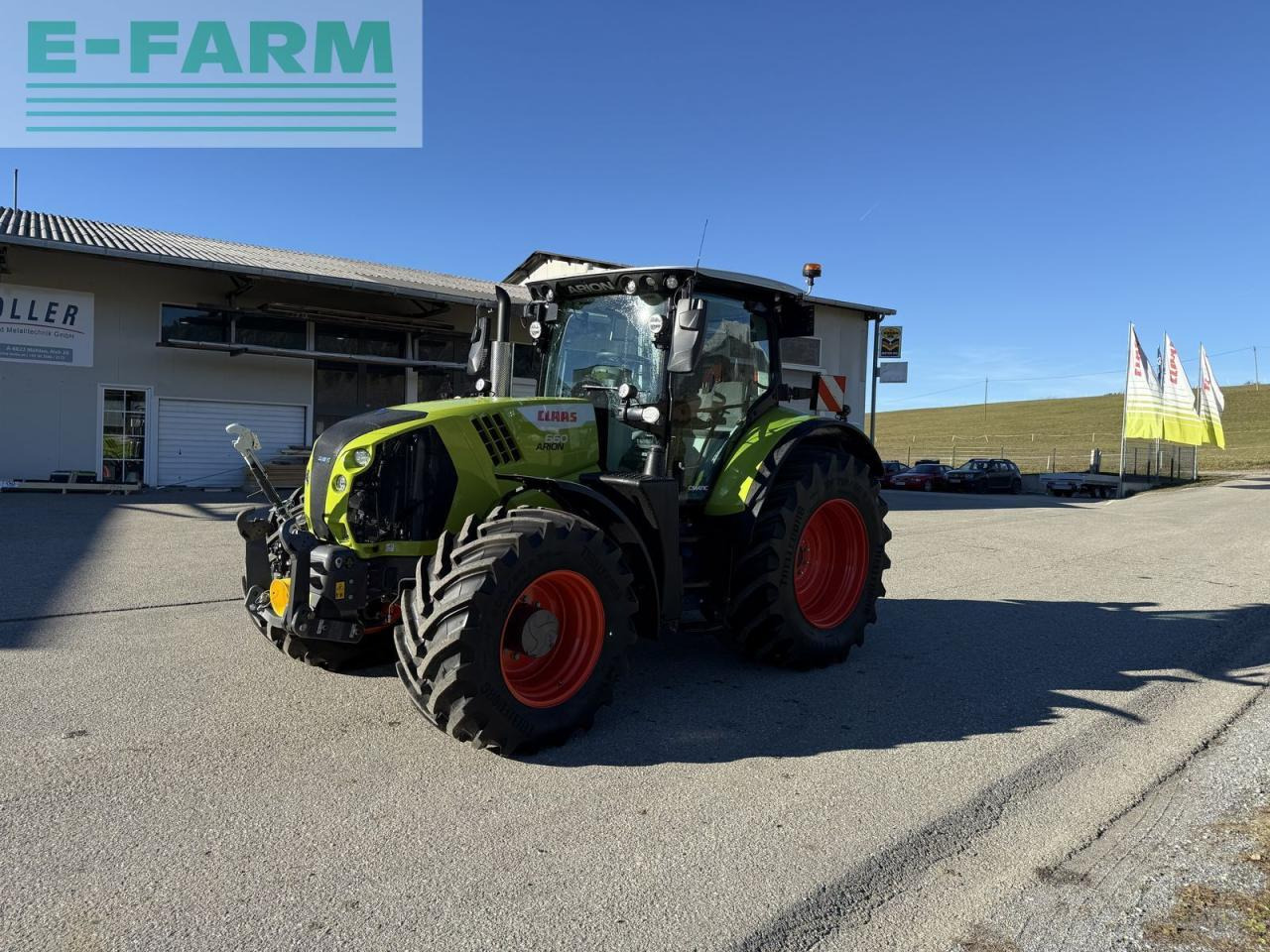 CLAAS arion 660 cmatic cebis CMATIC CEBIS - Tractor: foto 5 CLAAS arion 660 cmatic cebis CMATIC CEBIS - Tractor: foto 5