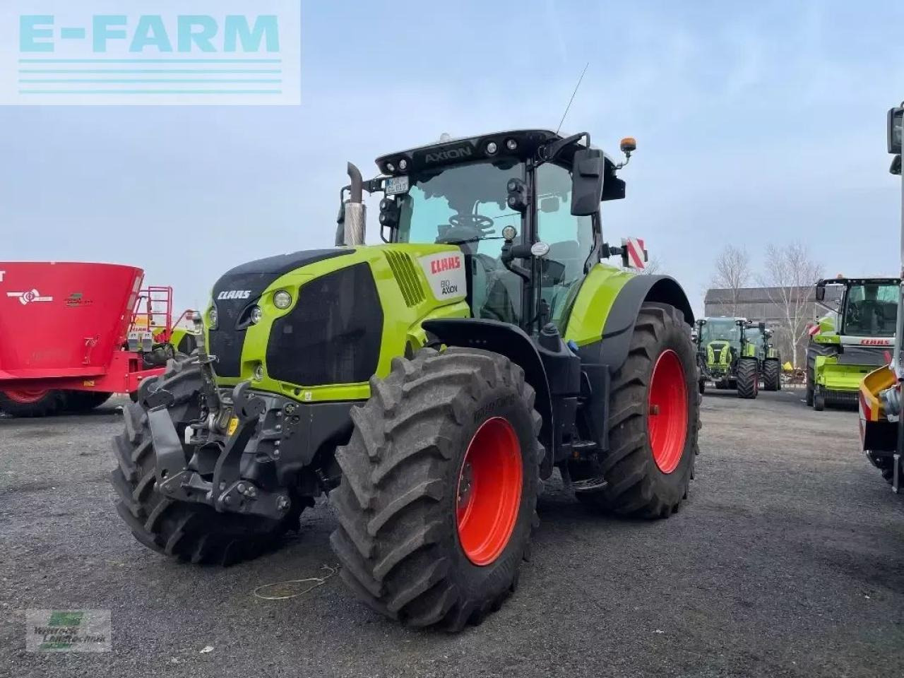 CLAAS axion 810 cmatic - Tractor: foto 1 CLAAS axion 810 cmatic - Tractor: foto 1