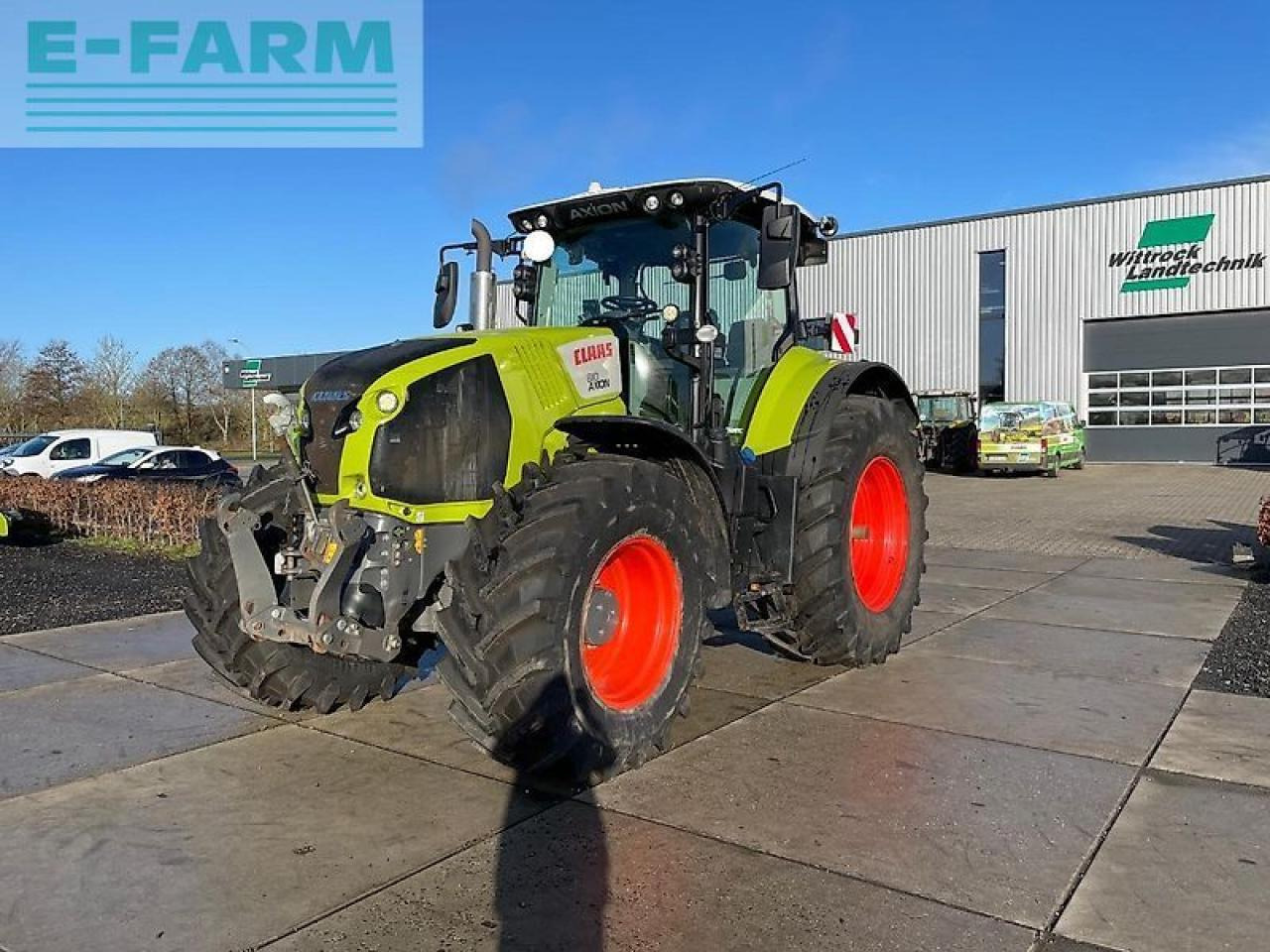 CLAAS axion 810 cmatic CMATIC - Tractor: foto 1 CLAAS axion 810 cmatic CMATIC - Tractor: foto 1