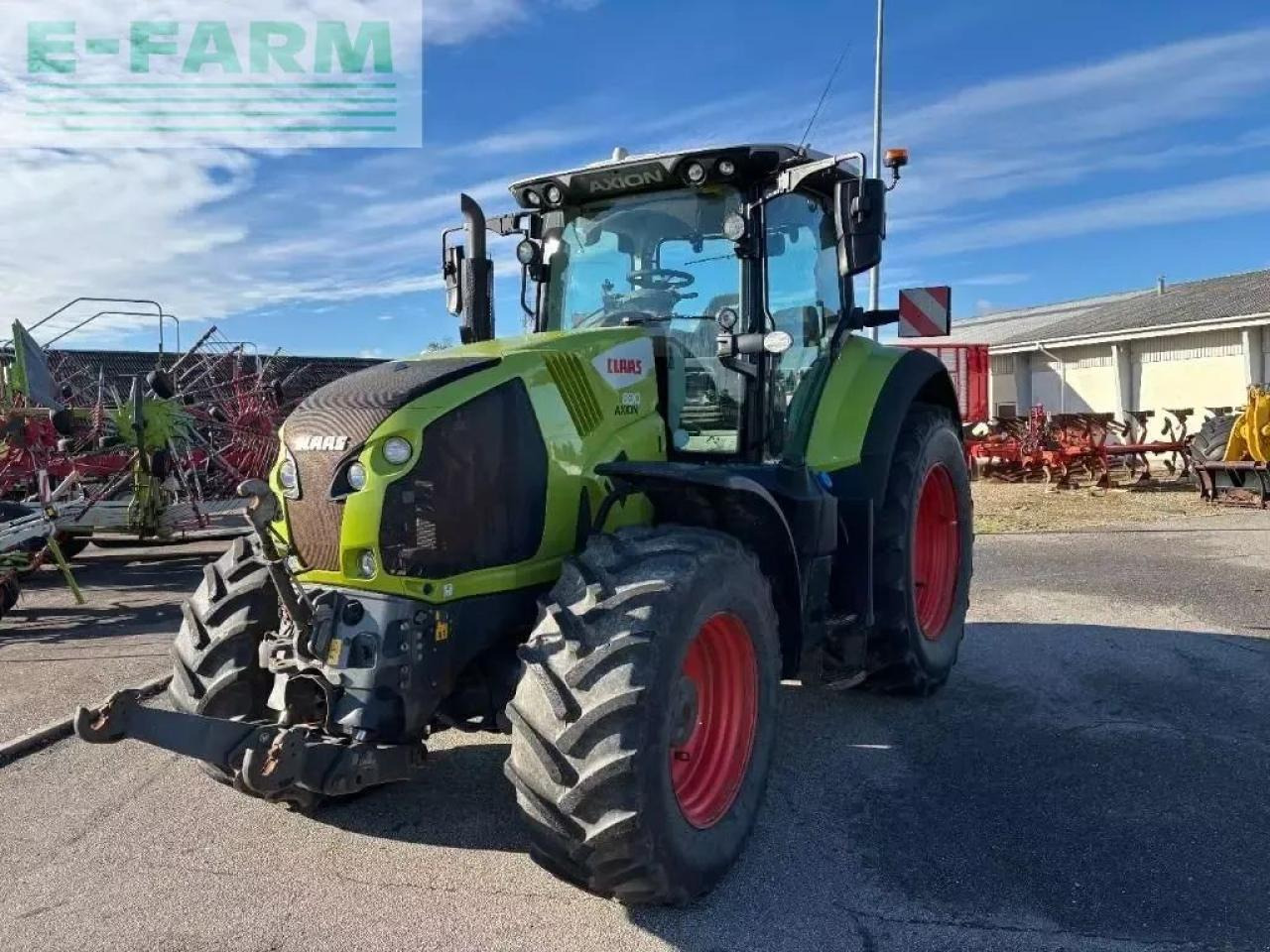 CLAAS axion 830 cebis - Tractor: foto 1 CLAAS axion 830 cebis - Tractor: foto 1