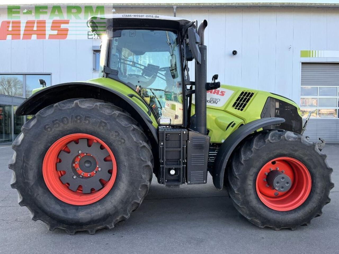 CLAAS axion 830 cmatic cebis, fkh + fzw, nur 4.260 h. - Tractor: foto 4 CLAAS axion 830 cmatic cebis, fkh + fzw, nur 4.260 h. - Tractor: foto 4