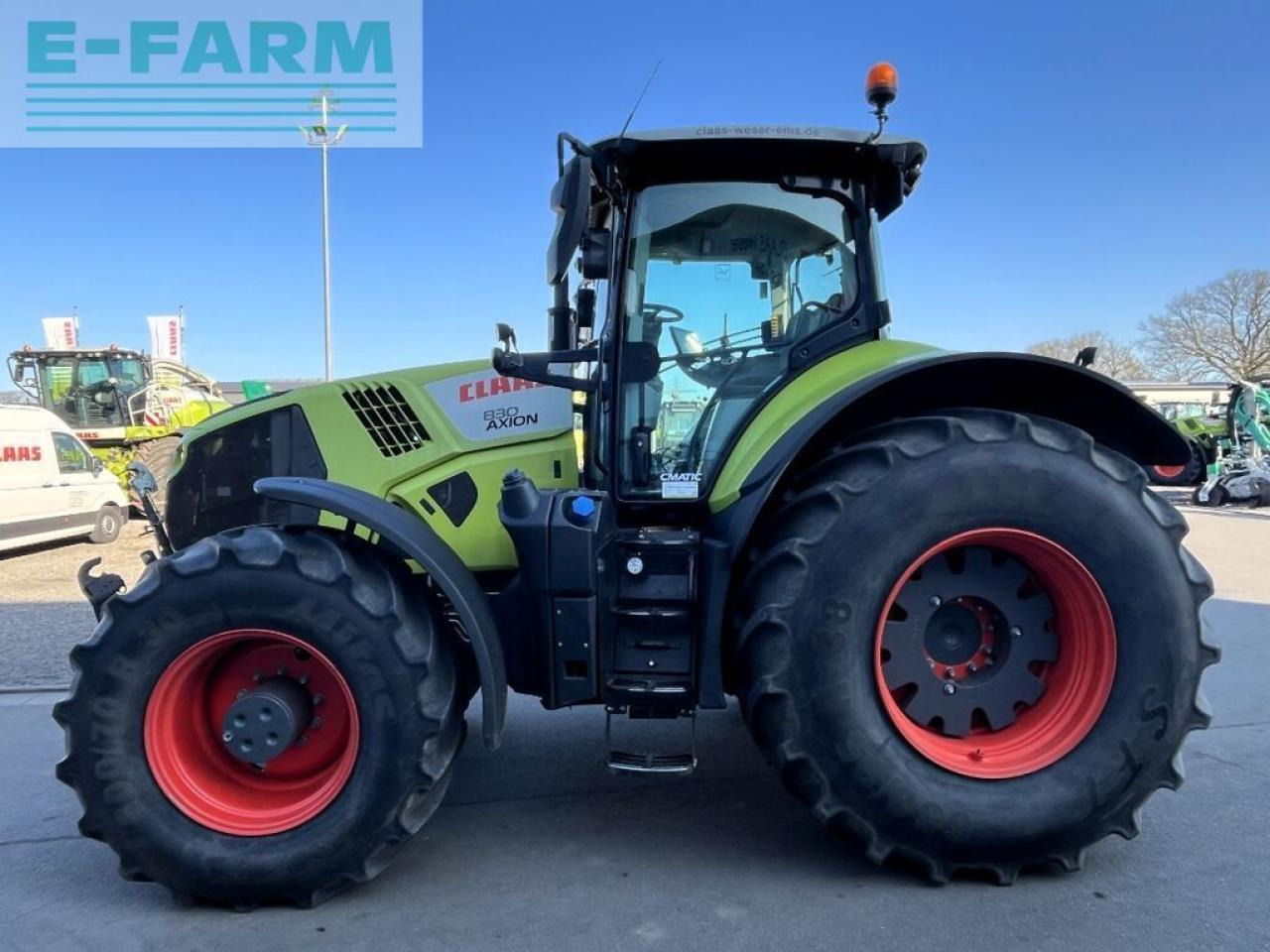 CLAAS axion 830 cmatic cebis, fkh + fzw, nur 4.260 h. - Tractor: foto 5 CLAAS axion 830 cmatic cebis, fkh + fzw, nur 4.260 h. - Tractor: foto 5