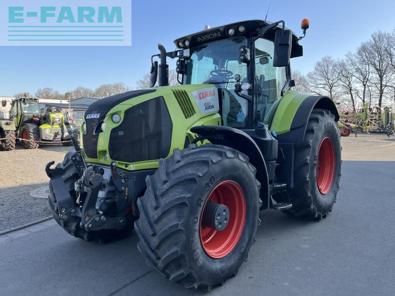CLAAS axion 830 cmatic cebis, fkh + fzw, nur 4.260 h. - Tractor: foto 1 CLAAS axion 830 cmatic cebis, fkh + fzw, nur 4.260 h. - Tractor: foto 1