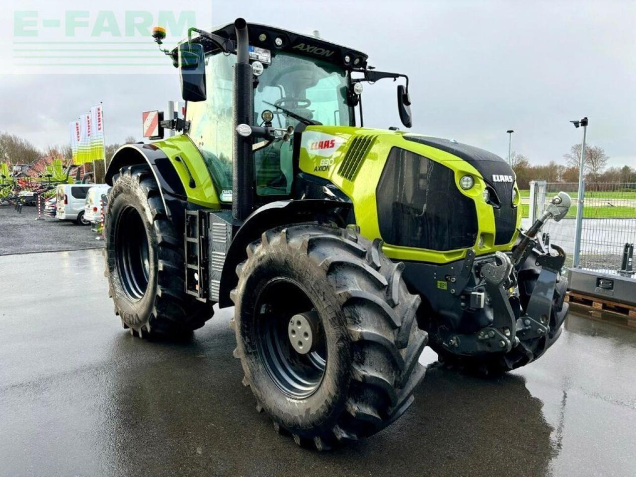 CLAAS axion 830 cmatic cebis, fkh + fzw, trimble lenks CMATIC CEBIS - Tractor: foto 2 CLAAS axion 830 cmatic cebis, fkh + fzw, trimble lenks CMATIC CEBIS - Tractor: foto 2